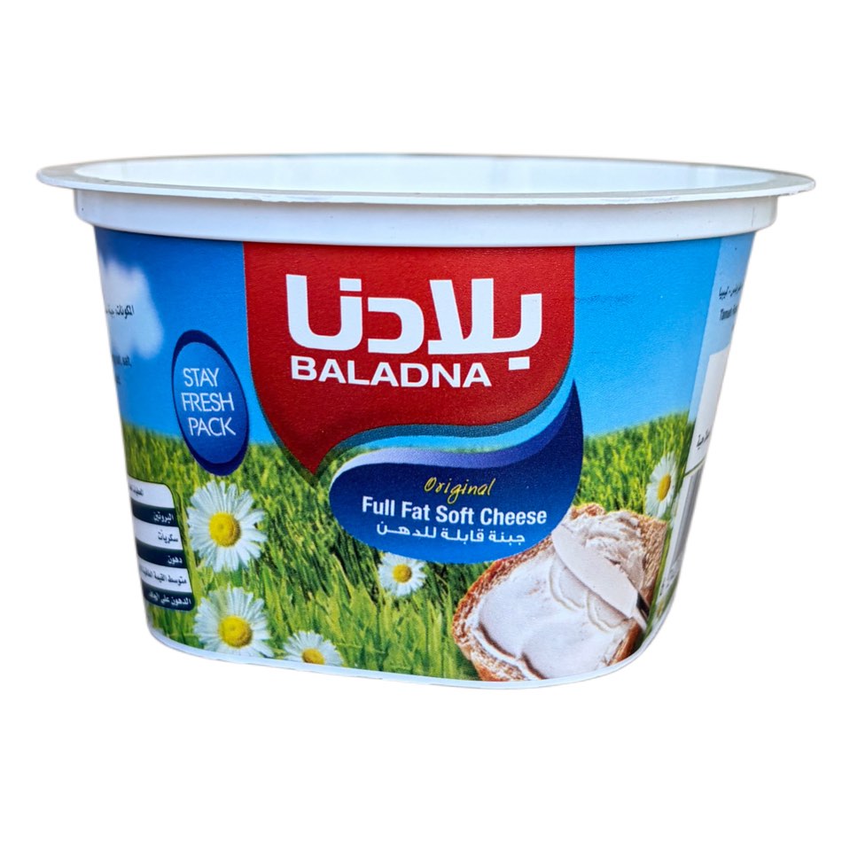 الجبن القابل للدهن Baladna — كوب 180غ