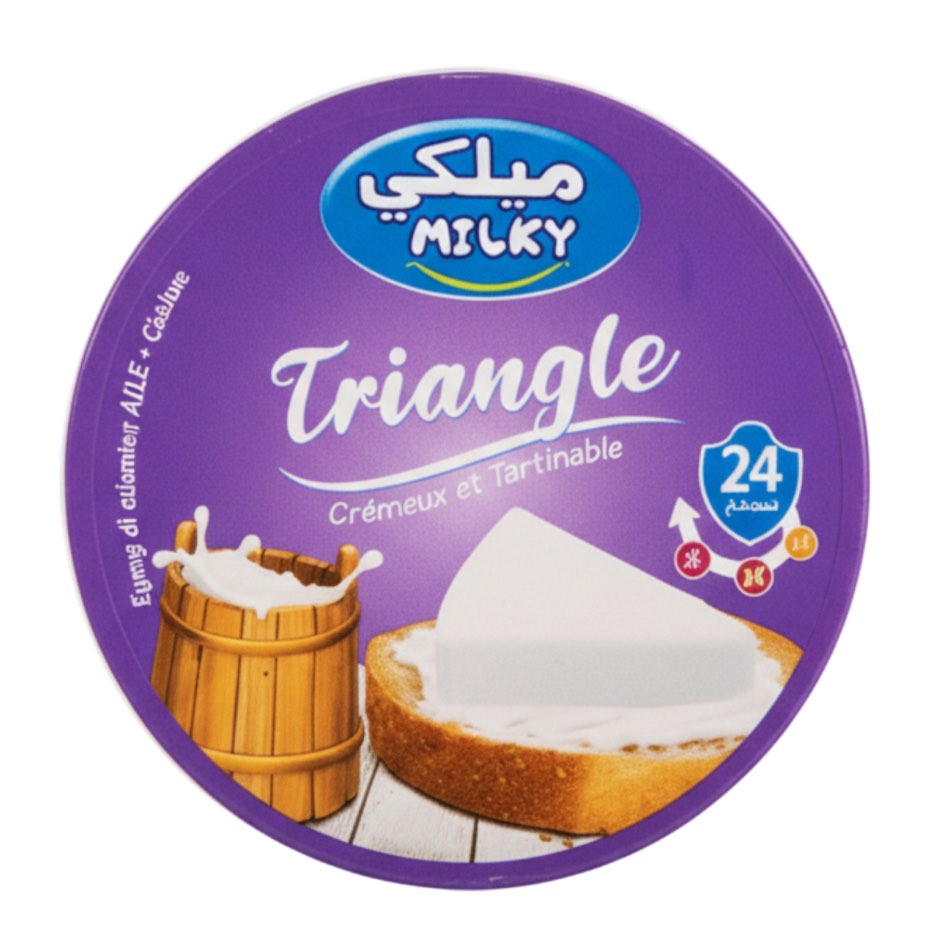 مثلثات الجبن Milky